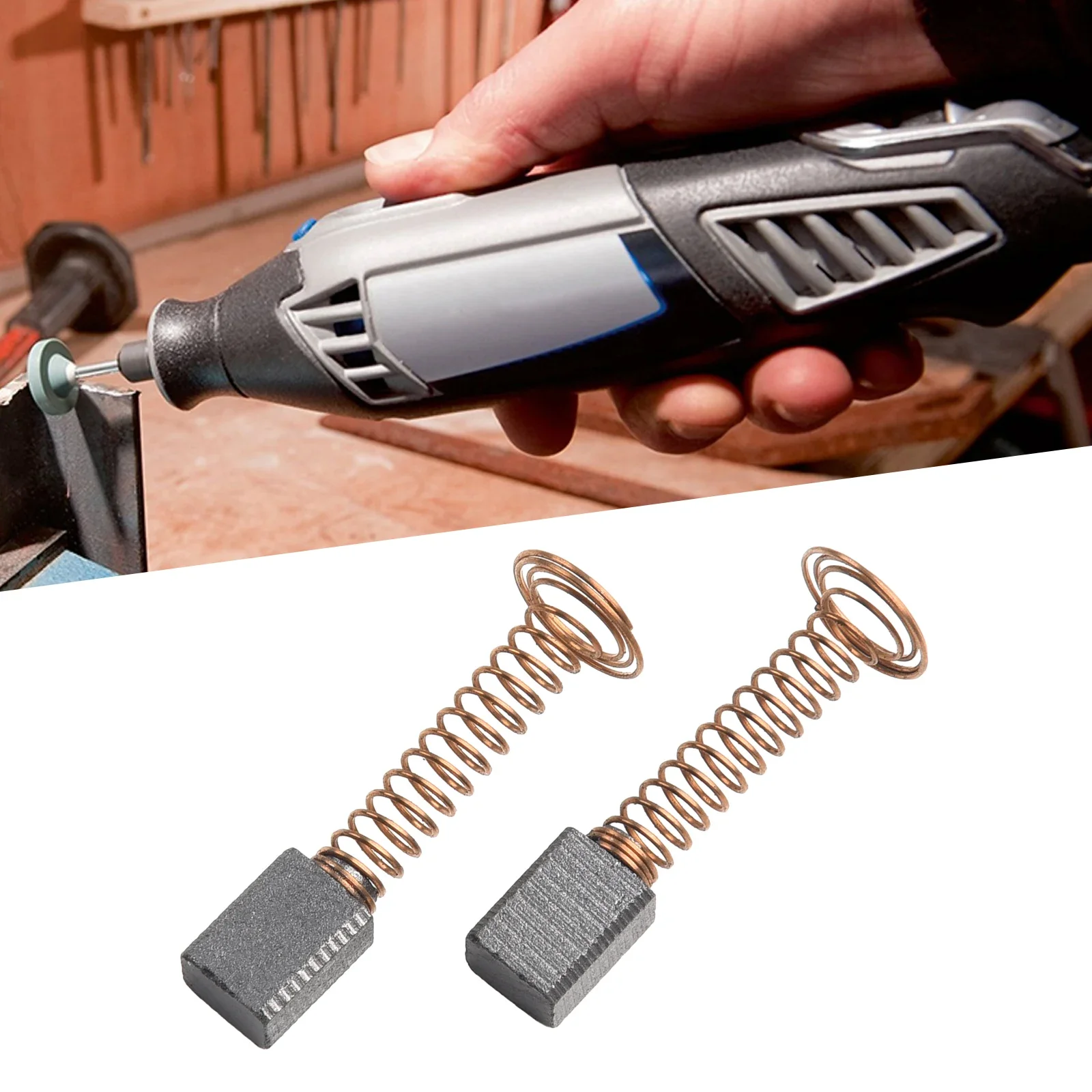 Power Tools Carbon Brush - D4000 로터리 공구용 카본 브러쉬 2개