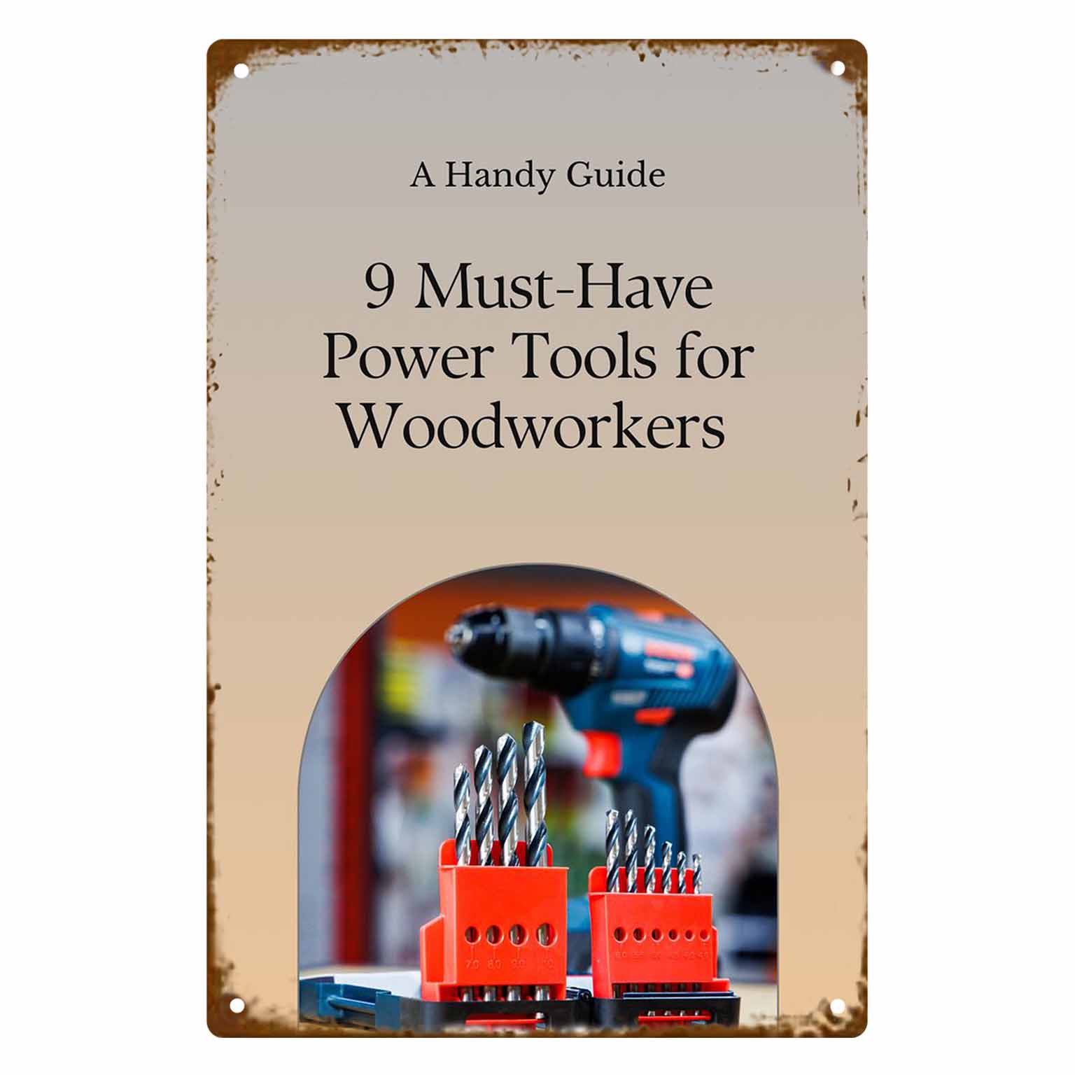 Power Tools You Must Have - 2D 플랫 1개입 