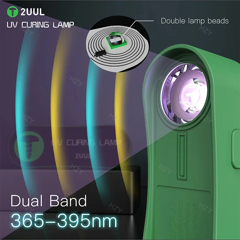 2UUL SC08 365-395nm 듀얼 밴드 미니 U - Power Tools Green Color 리뷰 및 가격