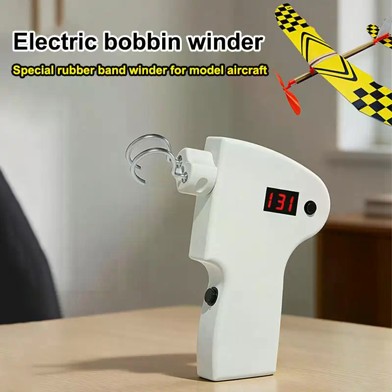 전기 고무줄 와인더 휴대용 소형 와인딩 도구 (고무 동 - Power Tools Diy 리뷰 및 가격