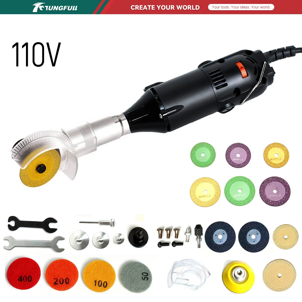 TUNGFULL 110V 미니 앵글 그라인더 전기 연마 - Power Tools Equipment 리뷰 및 가격