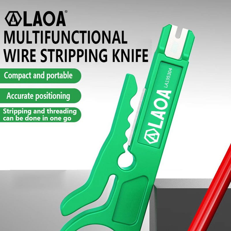 LAOA 다기능 소형 녹색 나이프 와이어 스트리핑 도구 - Power Tools Green Color 리뷰 및 가격