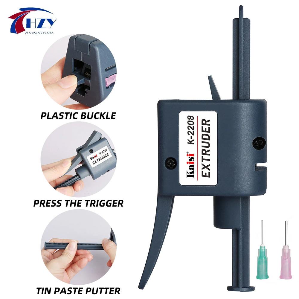 Kaisi K-2208 TubeMate 솔더 페이스트  - Power Tools Green Color 리뷰 및 가격