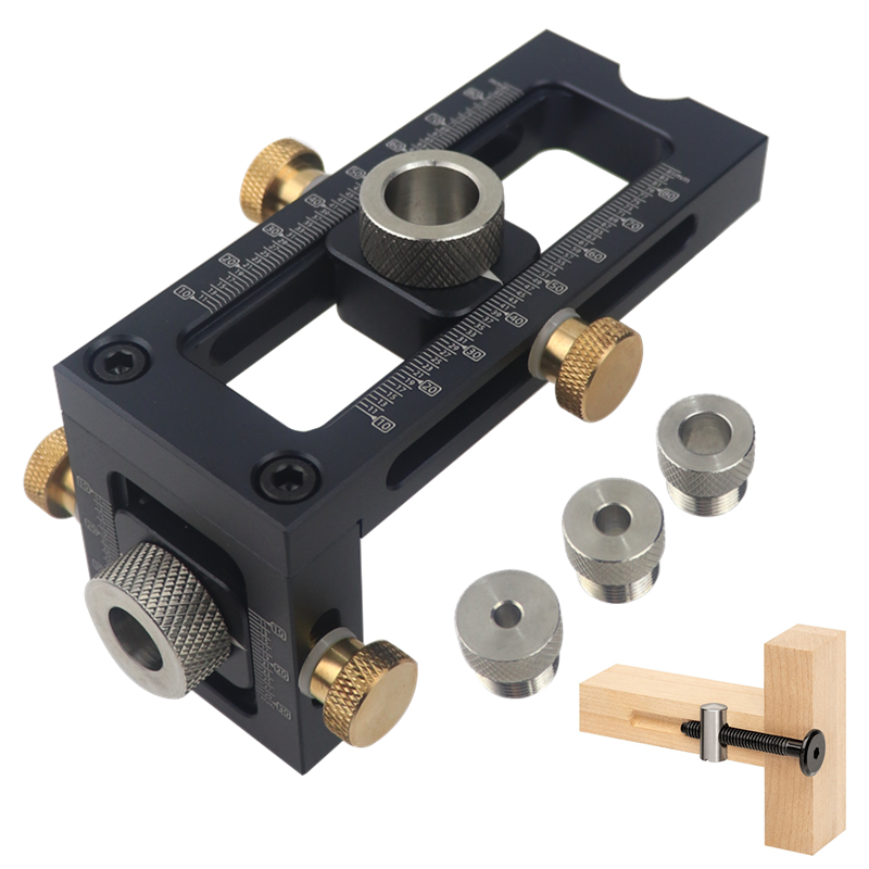 2 in 1 Doweling Jig Kit 드릴 가이드 - Power Tools Kids 리뷰 및 가격