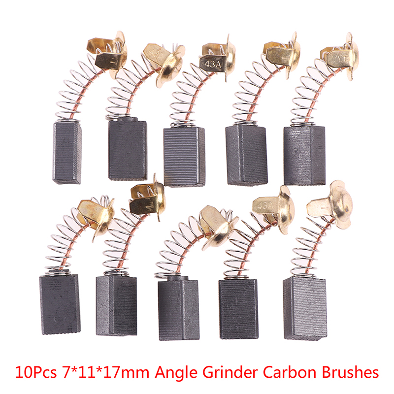 10Pcs 7*11*17mm 앵글 그라인더 카본 브러쉬 - Power Tools Carbon Brush 리뷰 및 가격