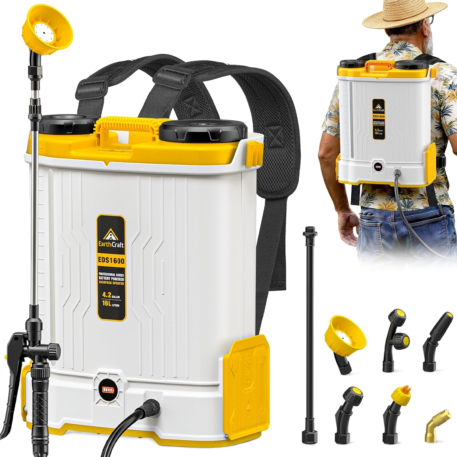 4.2갤런 배터리 구동 백팩 분무기, DeWalt 20 - Power Tools Equipment 리뷰 및 가격