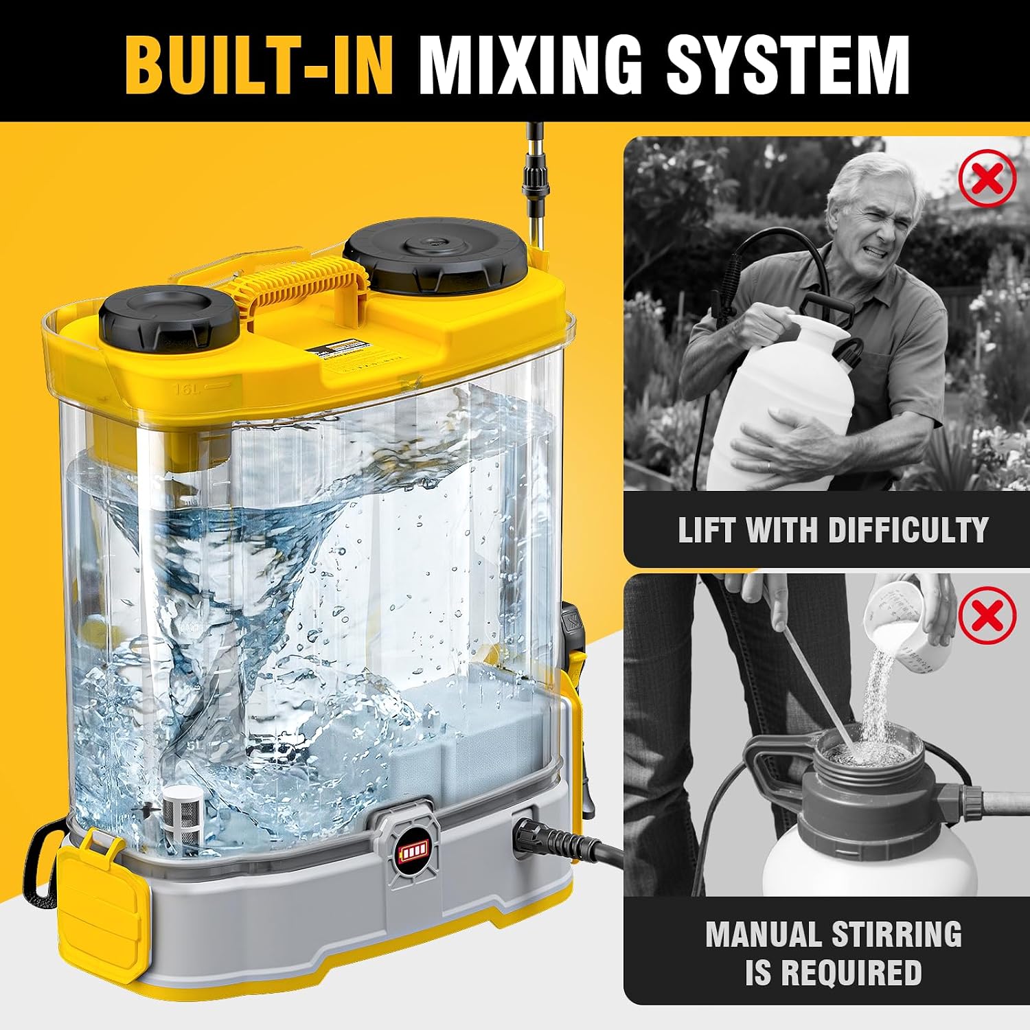 4.2갤런 배터리 구동 백팩 분무기, DeWalt 20 - Power Tools Equipment 리뷰 및 가격